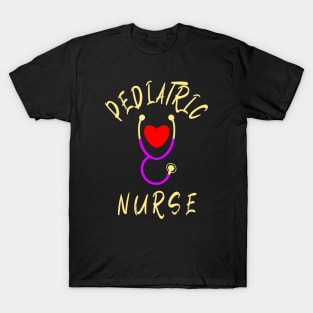 Pediatric Nurse Cute Gift Idea T-Shirt